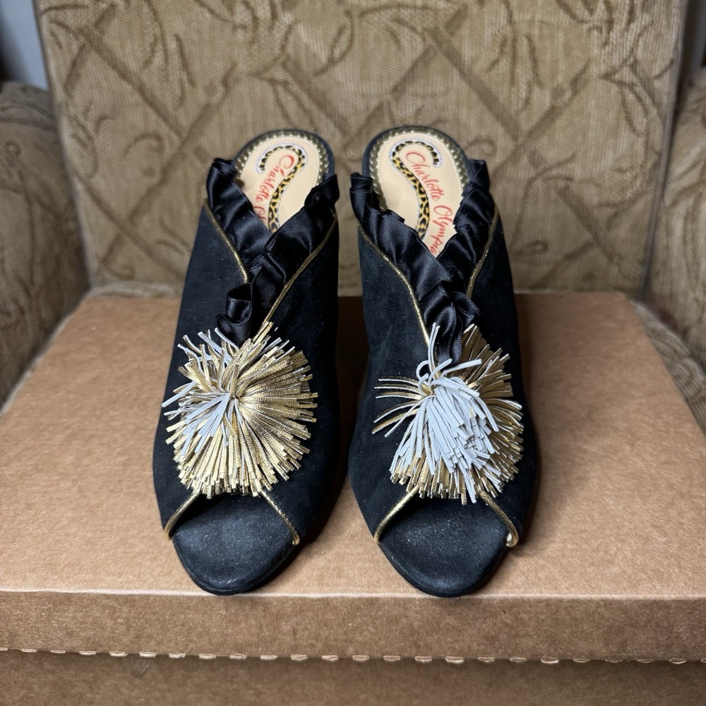 Charlotte Olympia Heels EU 40‎ EUC!